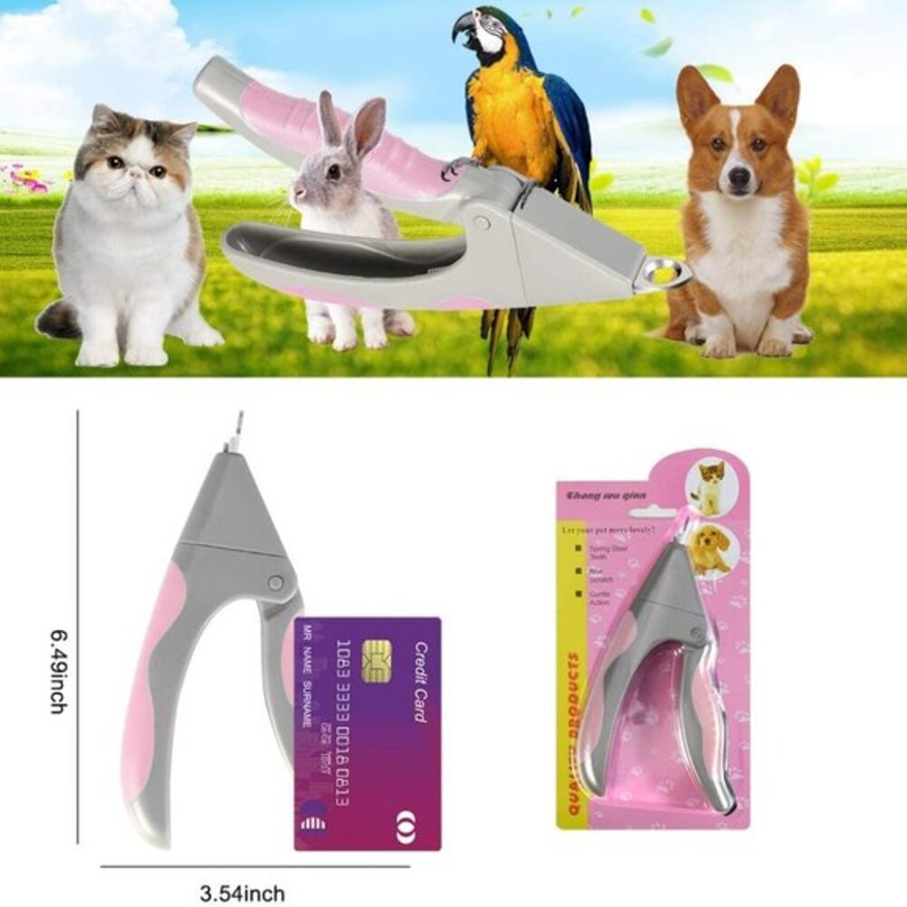 NWT Dog Nail Pet Nail Trimmer Clippers Trimming Tool New with Tags  PINK